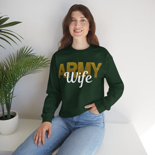 Army Wife Crewneck Sweatshirt